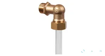 Coude de niveau 1/2" fixation côté supérieur